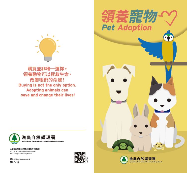 Leaflet 'Pet Adoption'