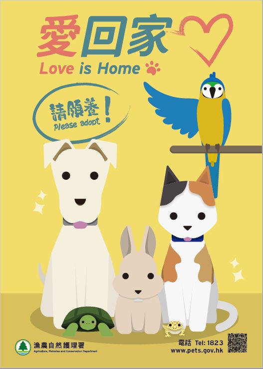 Poster 'Love is Home' (Adoption)